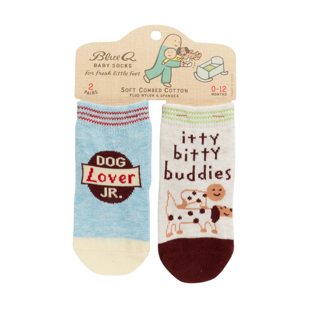Blue Q Baby Socks