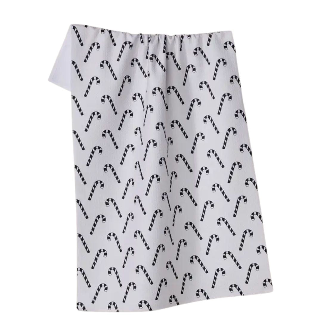 Geometry Holiday Tea Towel