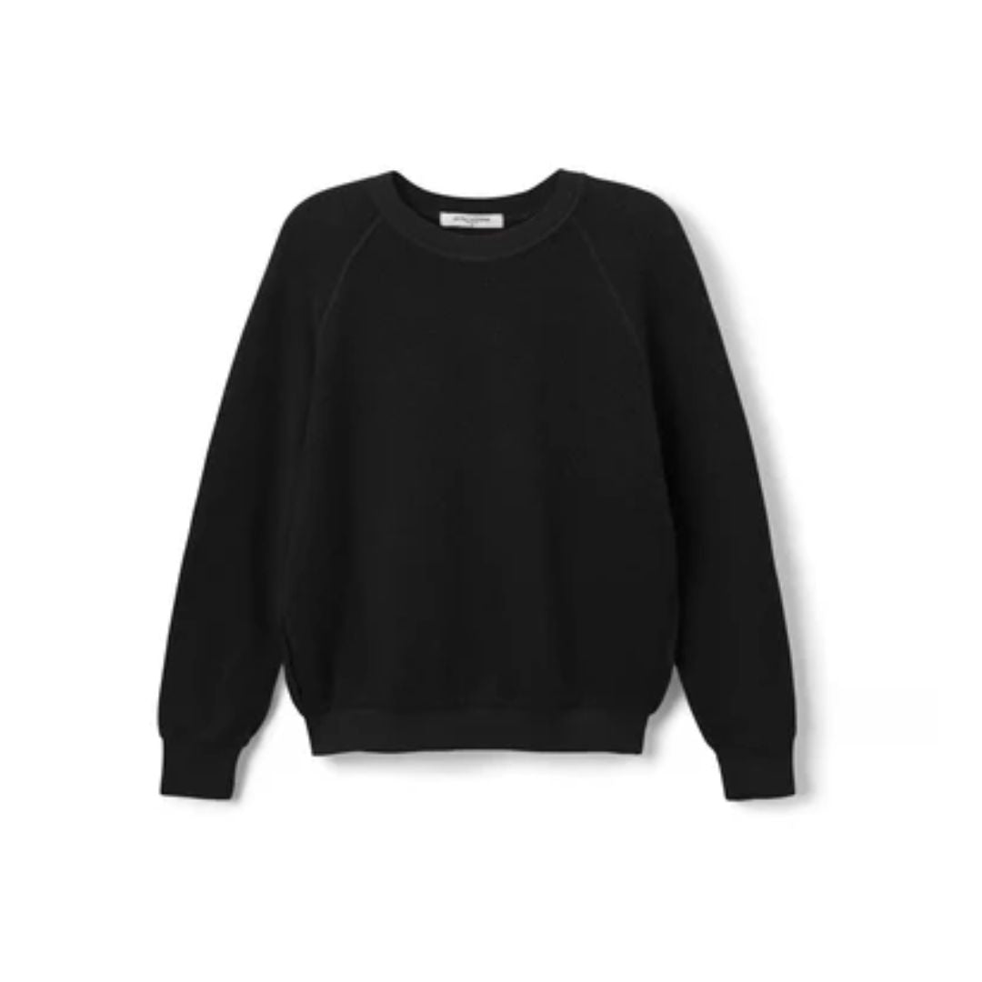 Ziggy Inside Out Cotton Fleece Shrunken Crew