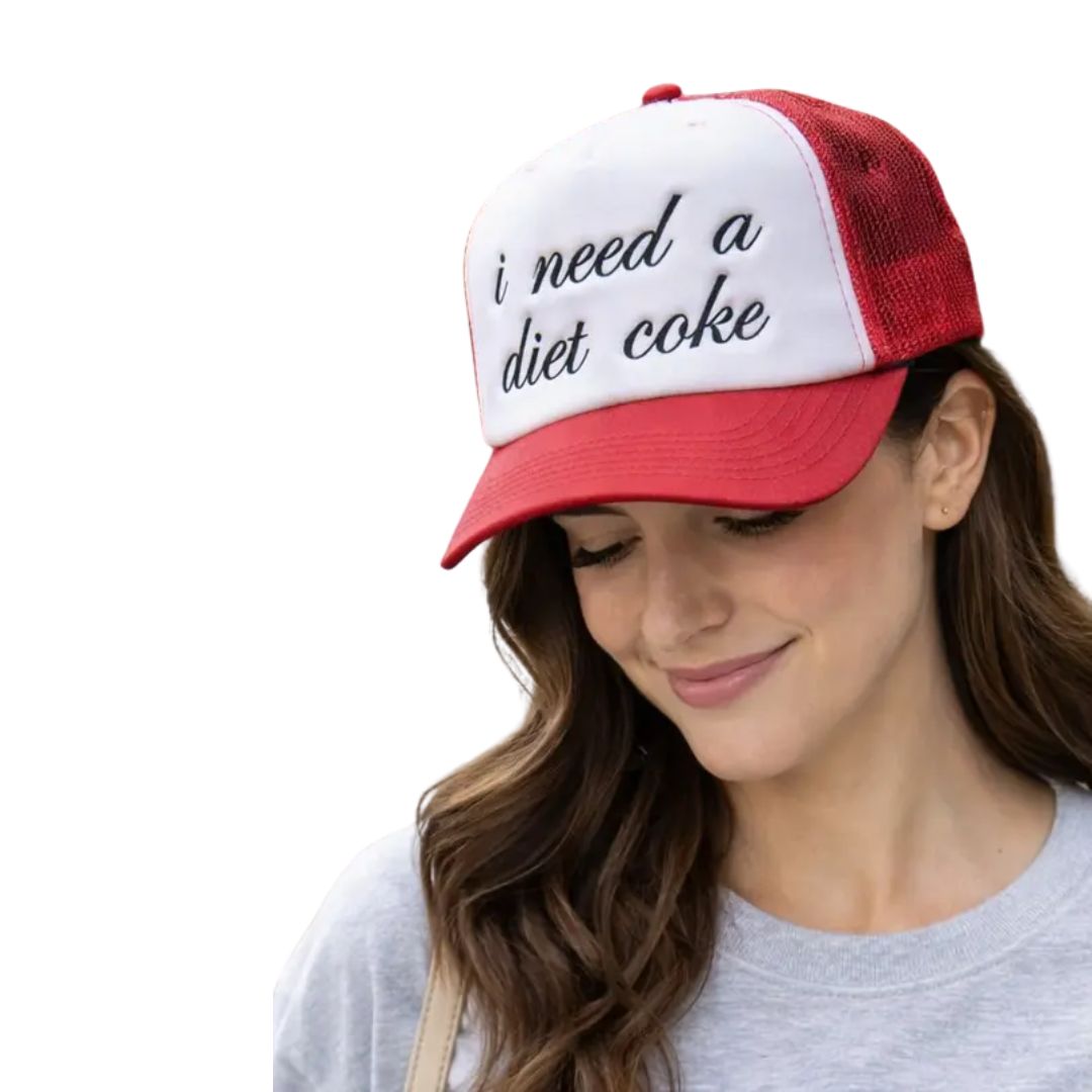 Embroidered Trucker Hat