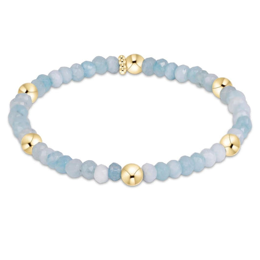 E Newton Presence Gemstone 4MM Bracelet