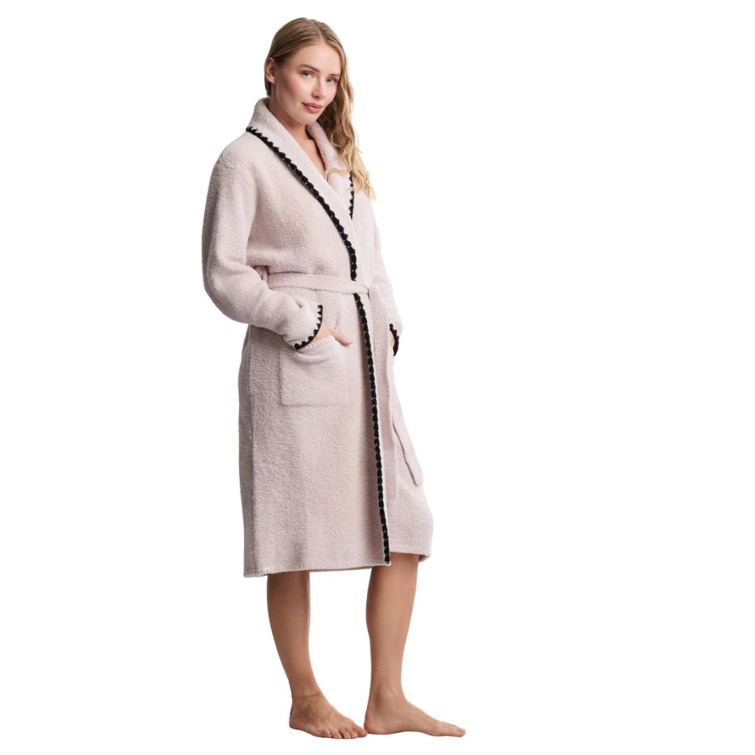 Barefoot Dreams CozyChic® Blanket Stitch Robe