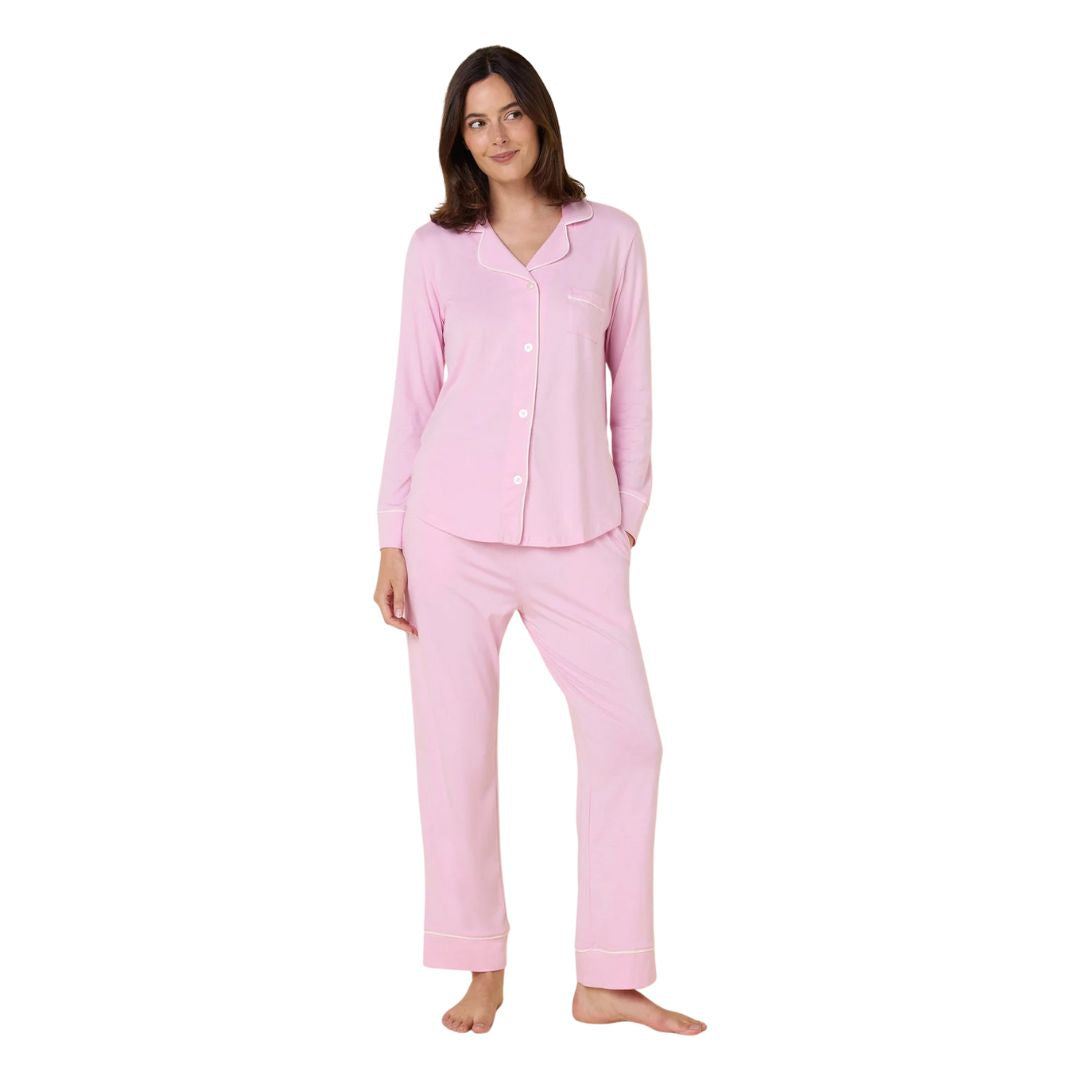 Cat’s PJs Pima Knit Long-Sleeved Pajama