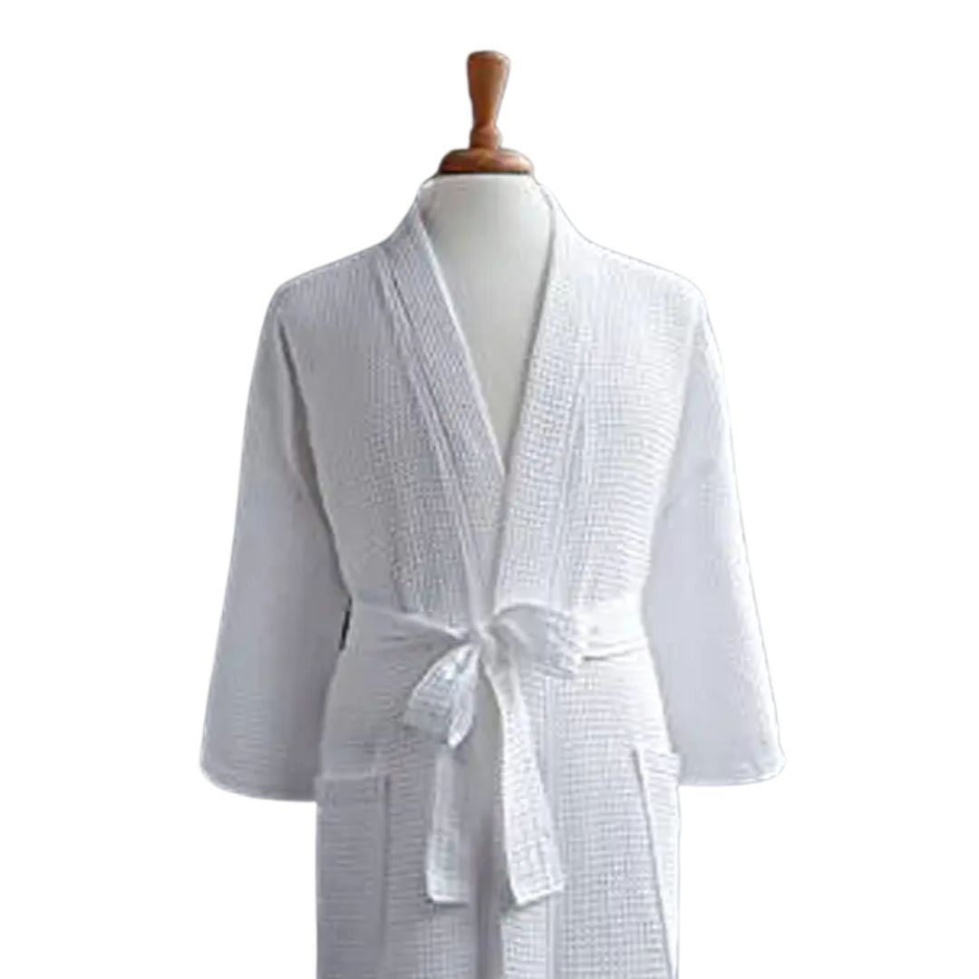 Waffle Kimono Bathrobe