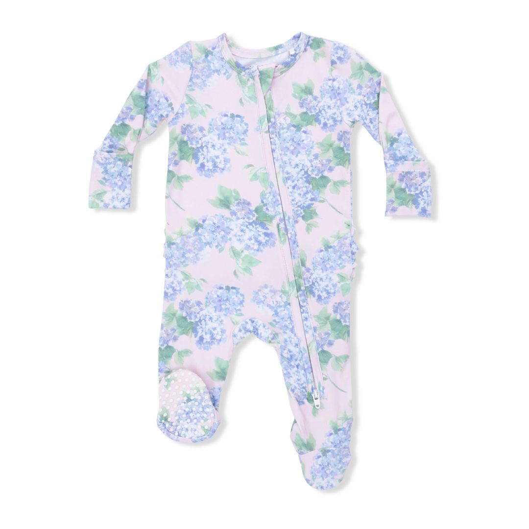 Angel Dear 2 Way Ruffle Back Zipper Footie