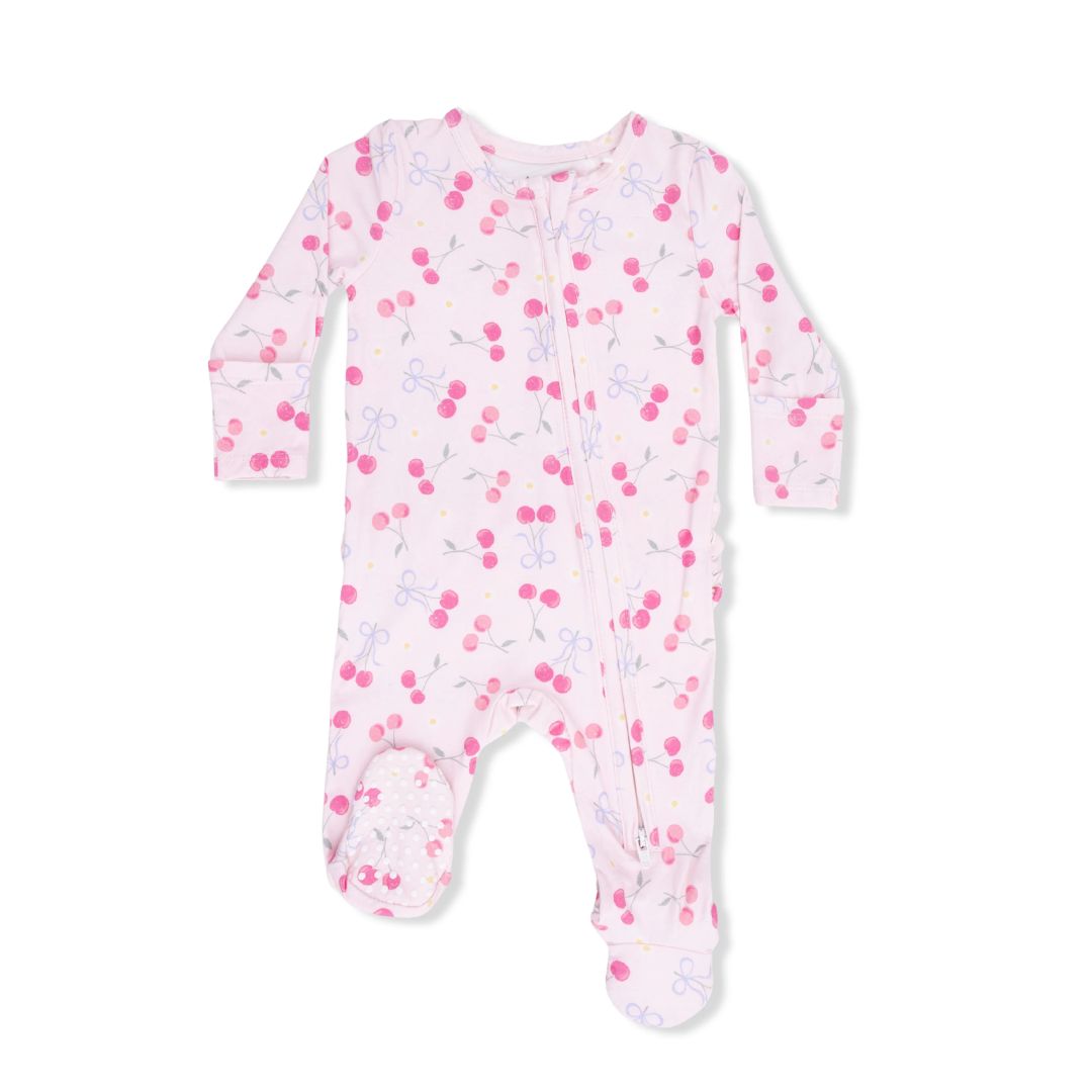 Angel Dear 2 Way Ruffle Back Zipper Footie