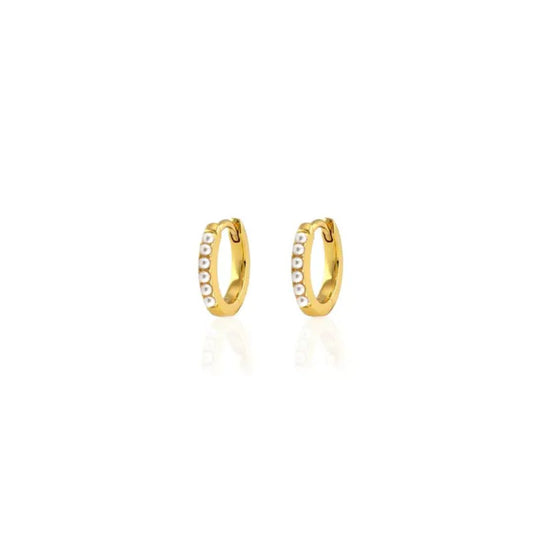 Kris Nations Huggie Hoop Earrings