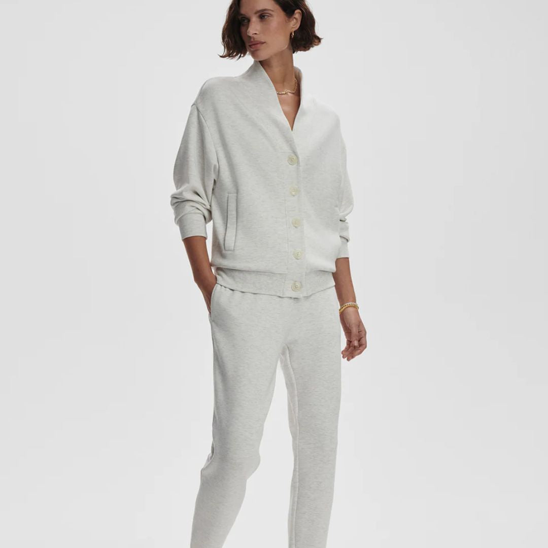 Varley Celeste Button Through Sweat