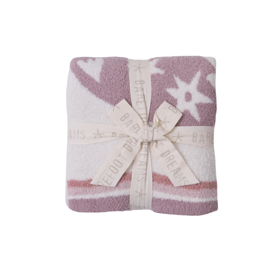 Barefoot Dreams CozyChic® Desert Bird Receiving Blanket