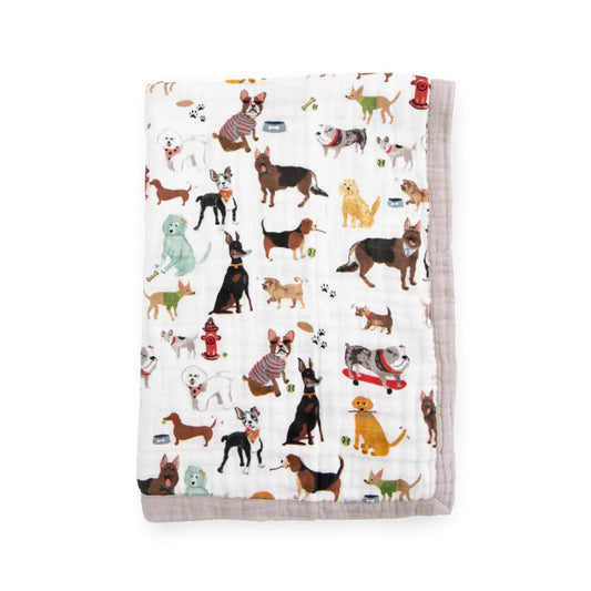 Little Unicorn Cotton Muslin Baby Quilt
