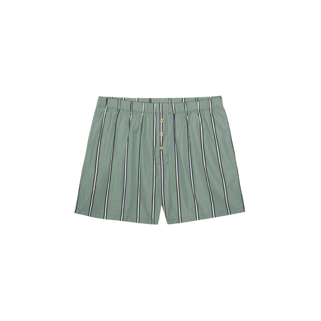 Donni Sage Stripe Pop Boxer
