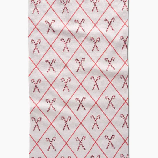 Geometry Holiday Tea Towel