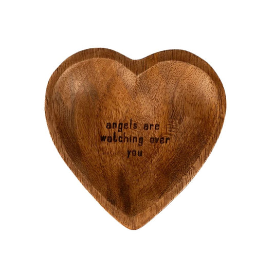 Sugarboo Wood Heart Dish