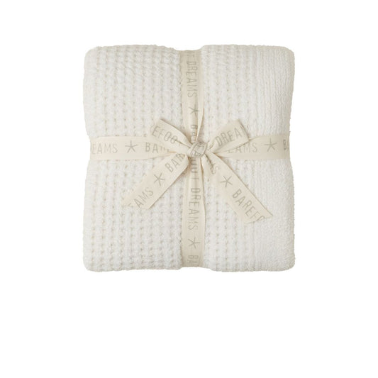 Barefoot Dreams Cozychic Waffle Throw