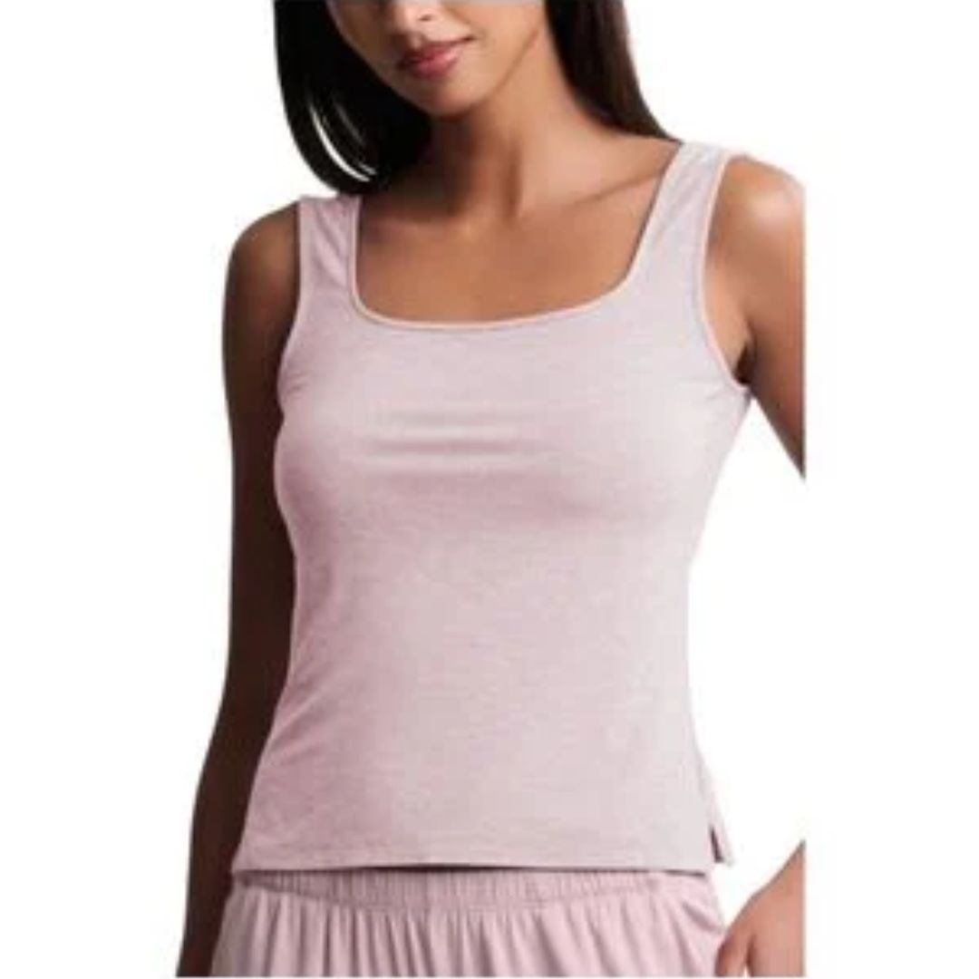 Barefoot Dreams Jersey Square Neck Tank