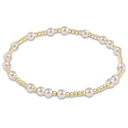 E Newton Extends Hope Unwritten Pearl Bracelet