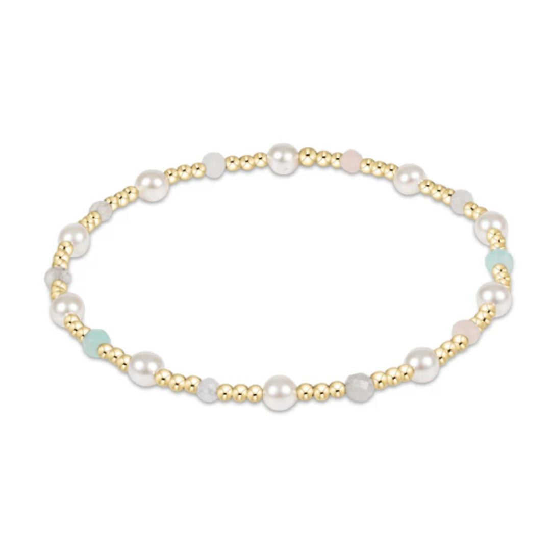E Newton Pearl Sincerity 4mm Color Bracelet