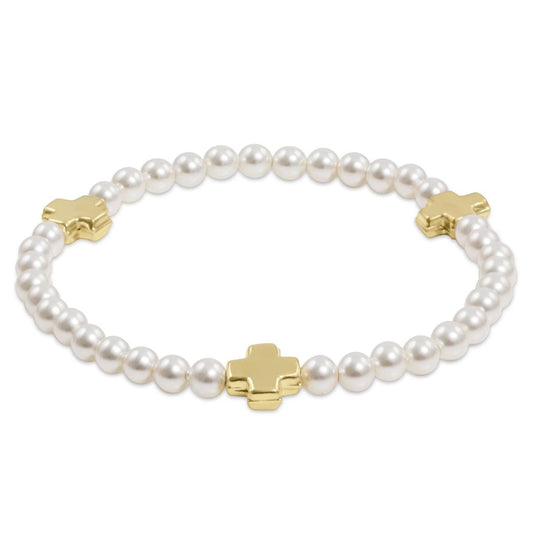 E Newton Extends Signature Cross Bracelet