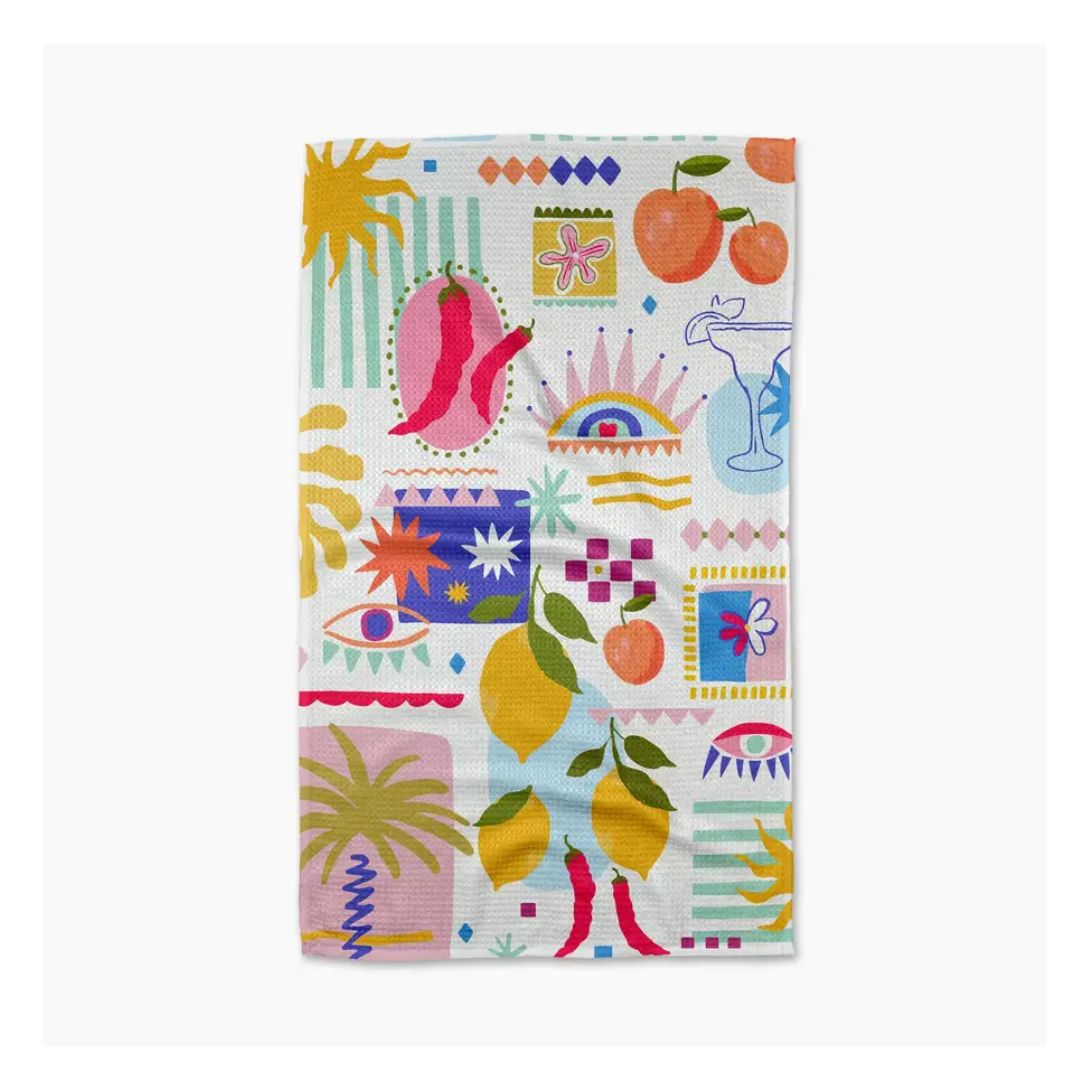 Geometry Tea Towel