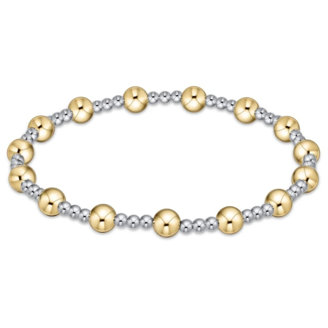 E Newton Extends Sincerity Mixed Metal Bracelet
