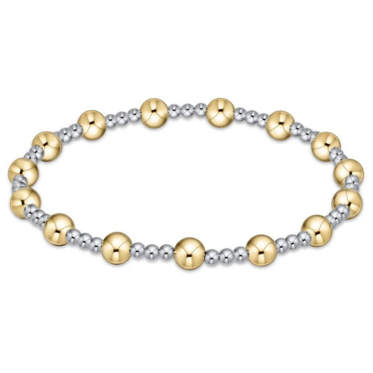 E Newton Extends Sincerity Mixed Metal Bracelet