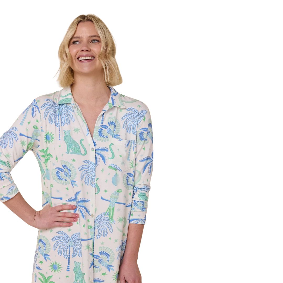 Cat's PJs Pima Knit Night Shirt