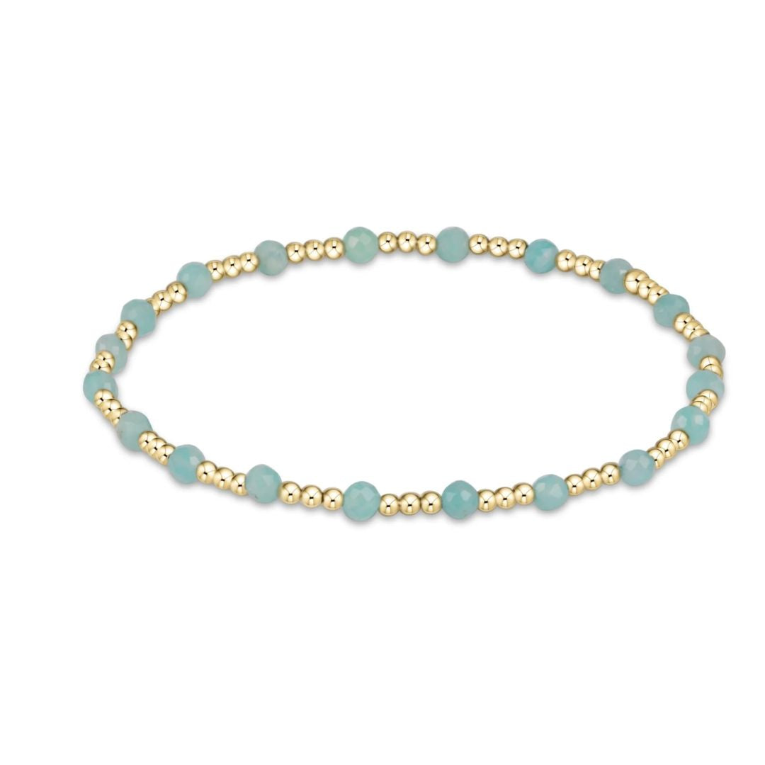 E Newton Gemstone Gold Sincerity 3mm
