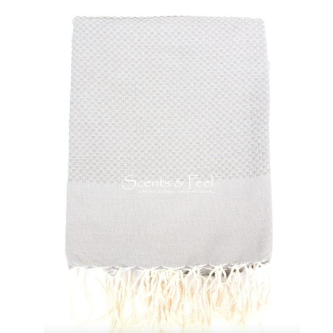 Scents and Feel Fouta Towel Solid Color Honeycomb