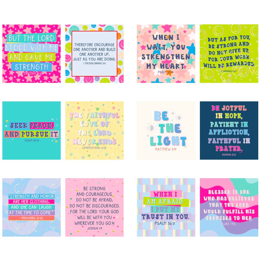 Callie Danielle Bible Verse Card Set