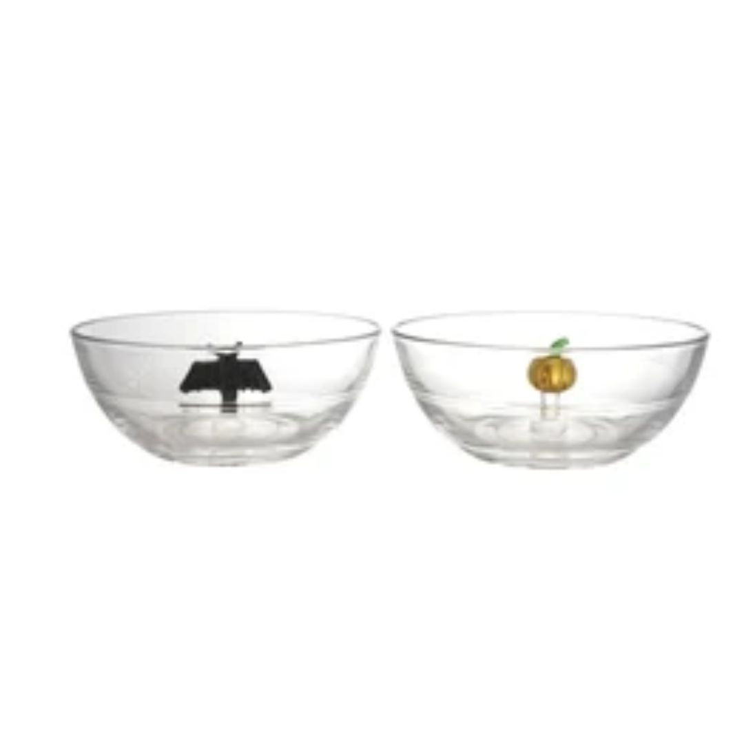 Halloween Glass Snack Bowl