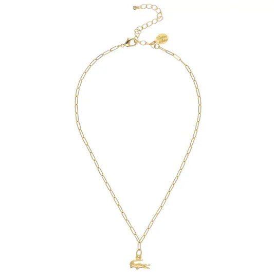 Mini Alligator Paperclip Necklace