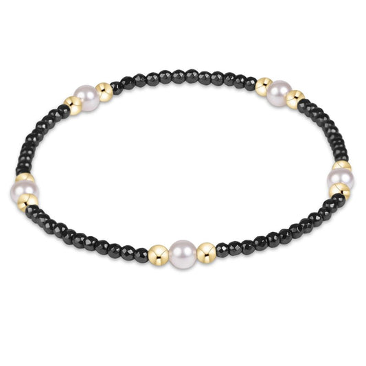 E Newton Purpose Pearl 4MM Bracelet
