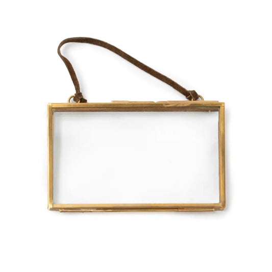 Sugarboo Brass 5x3 Hanging Frame