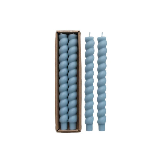 Unscented Twisted Taper Candles