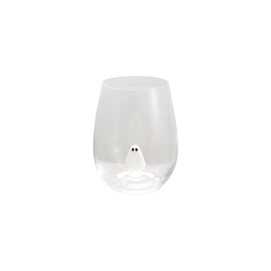 Stemless Wine Glass with Ghost