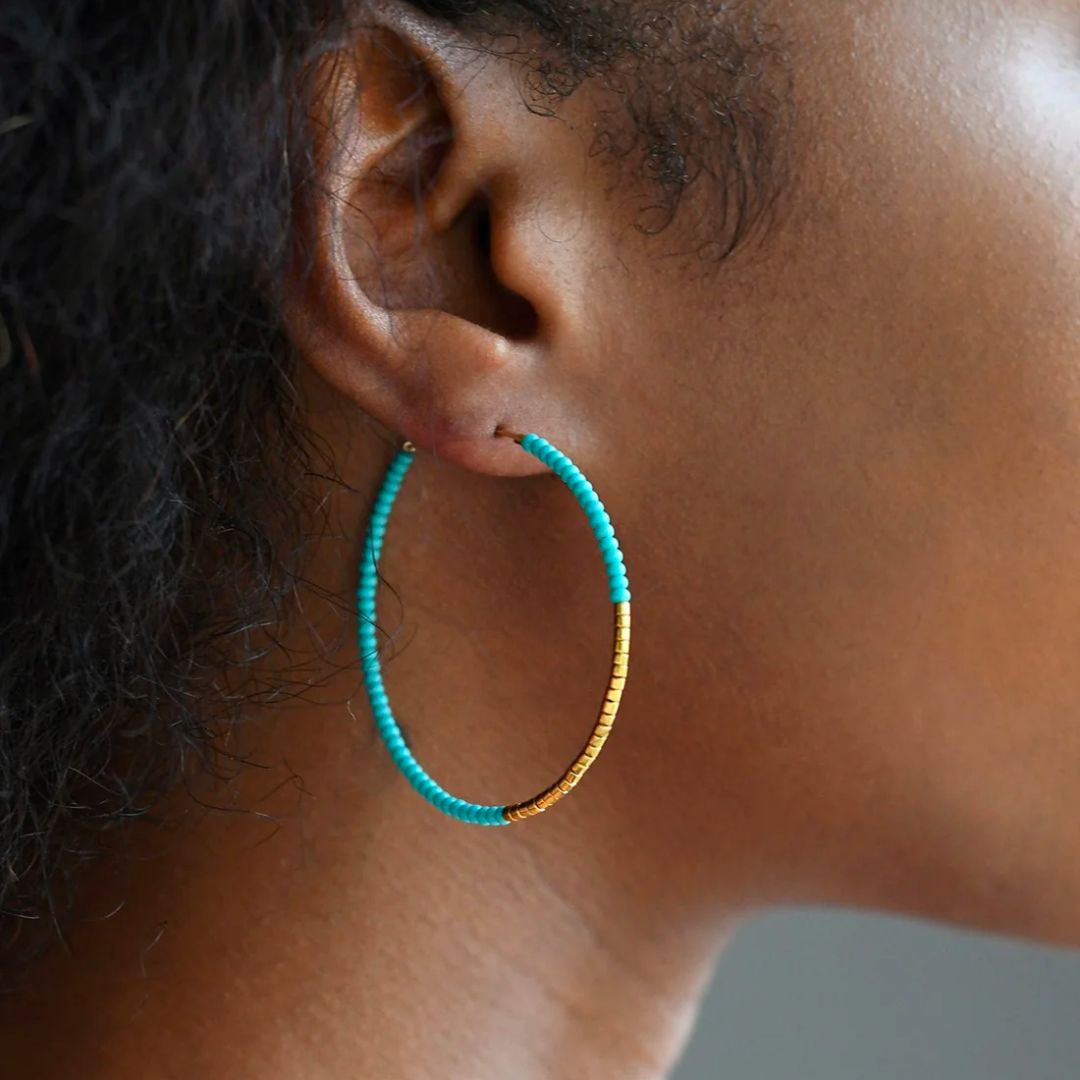 Sidai Designs Large Hoop Earrings