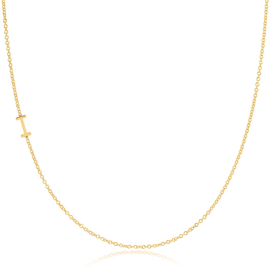 Maya Brenner 14K Gold Asymmetical Necklace