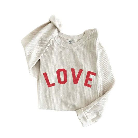 Love Thermal Vintage Pullover