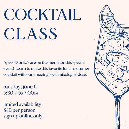 cocktail class- aperol
