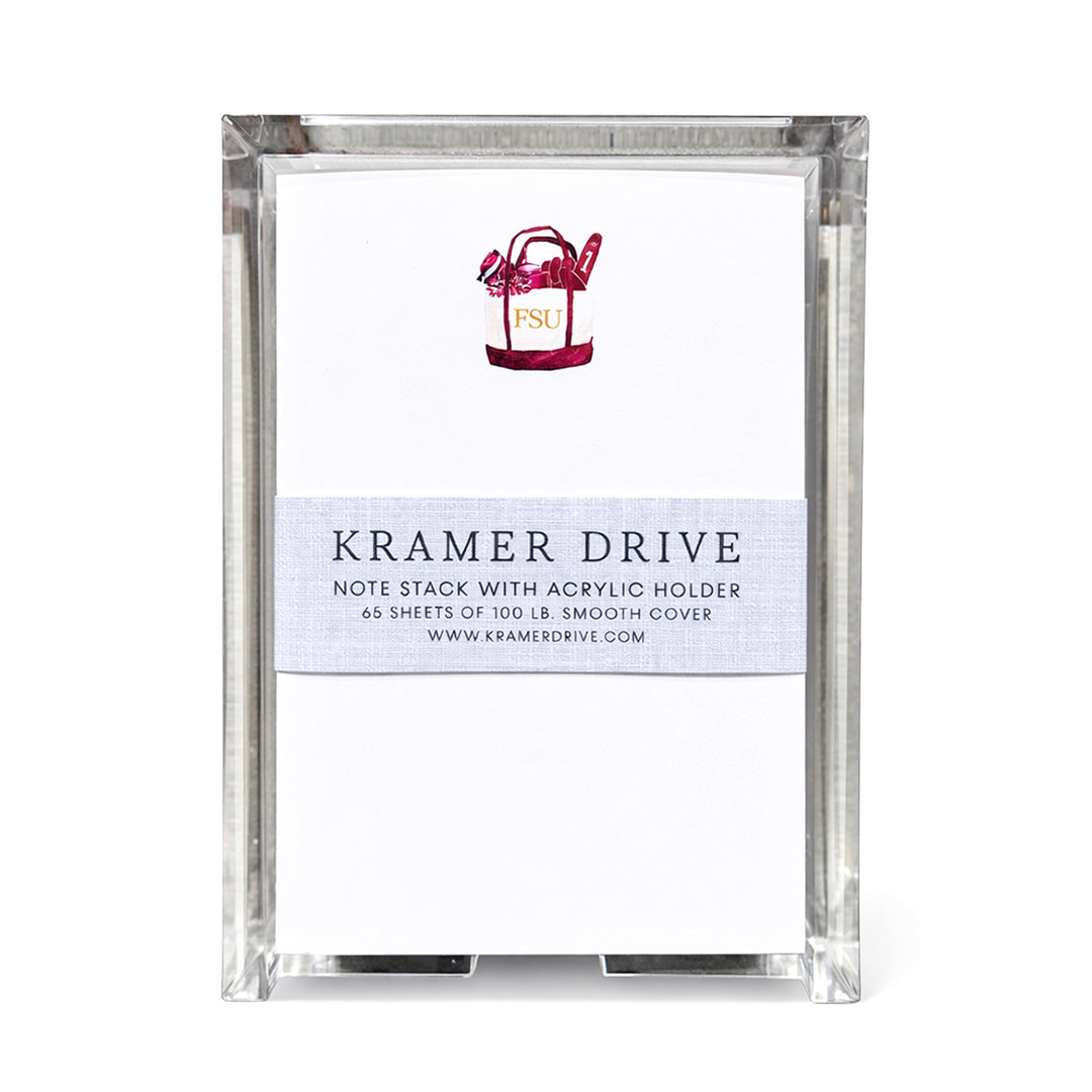 Note Stack w/ Acrylic Holder