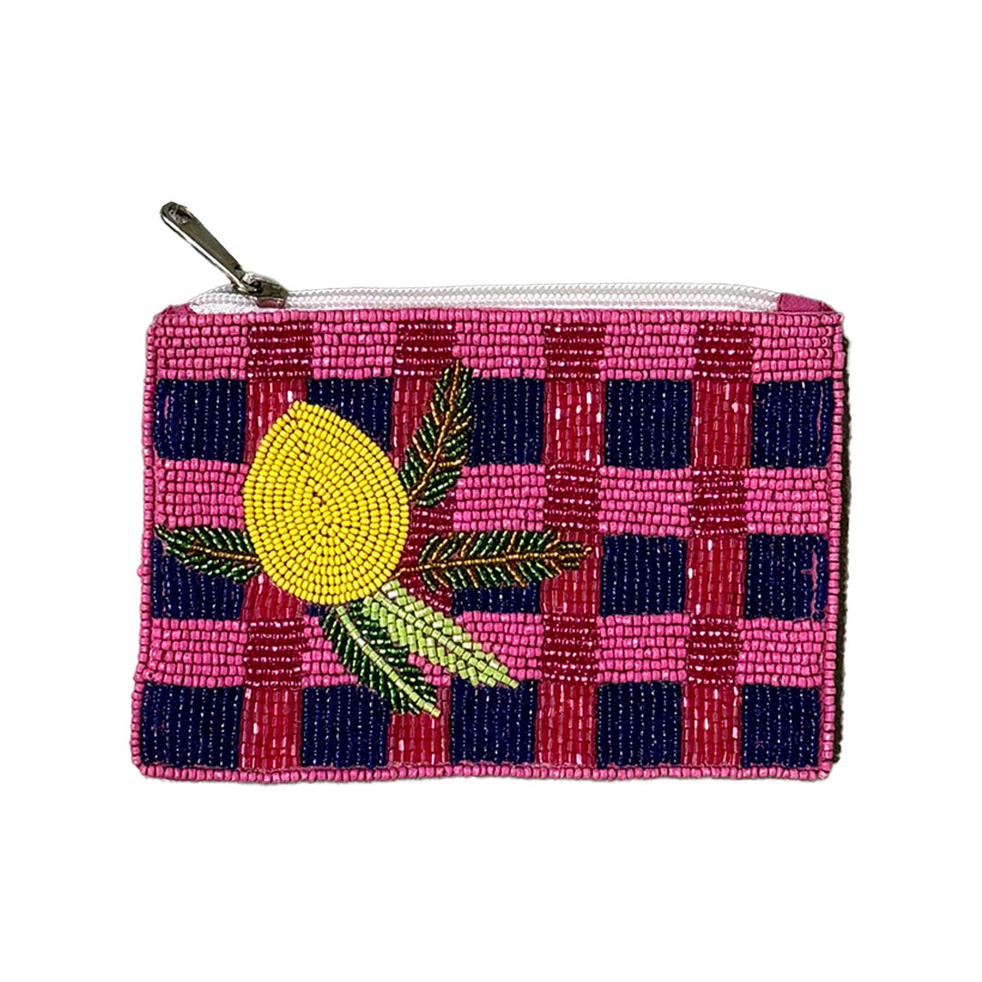 Beaded Coin Wallet