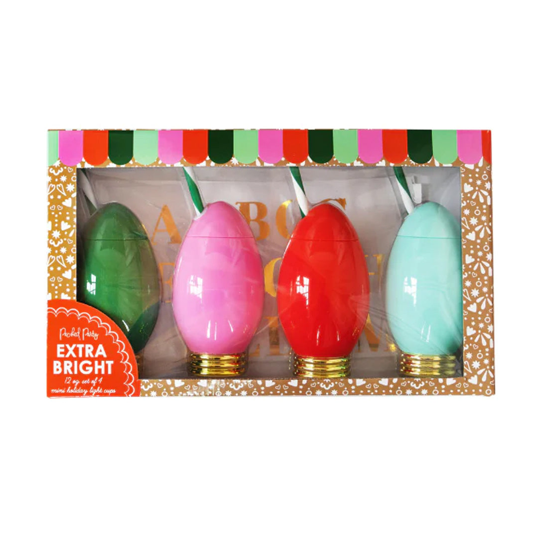 Extra Bright Mini Light Sippers (Set of 4)