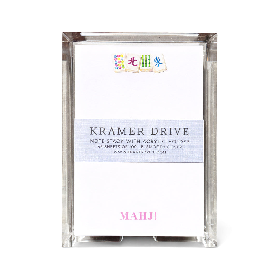 Note Stack w/ Acrylic Holder