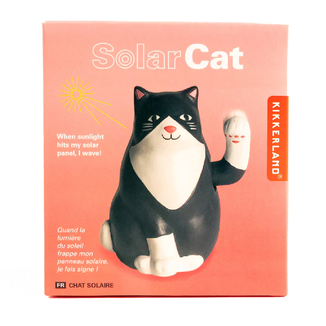 Kikkerland Solar Cat