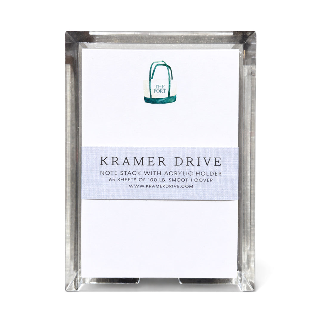 Note Stack w/ Acrylic Holder