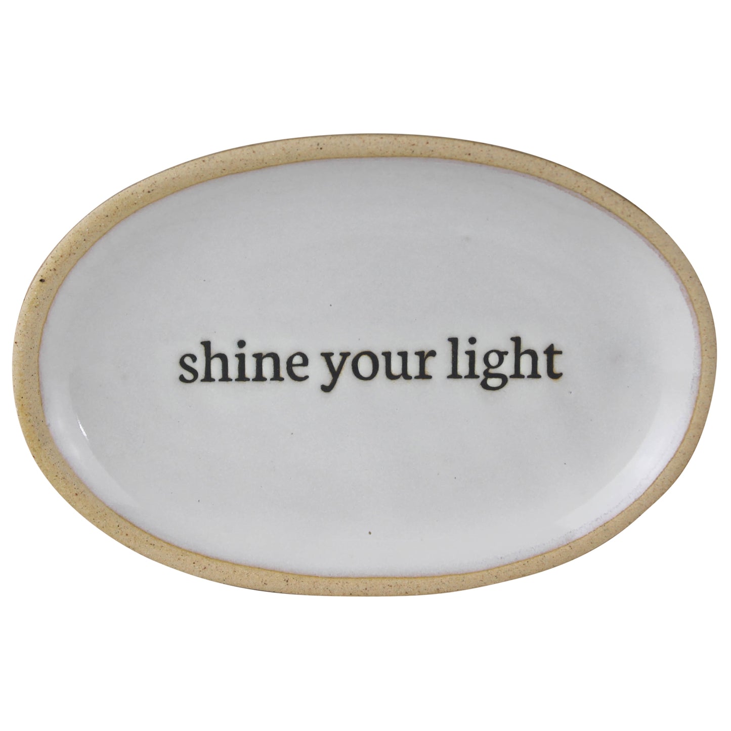 HomArt Ceramic Affirmation Tray