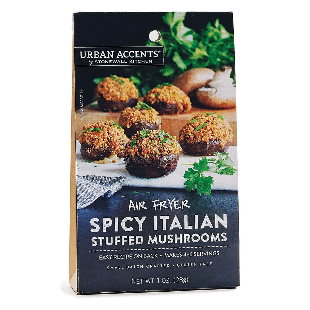 Stonewall Air Fryer Spicy Stuffed Mushrooms