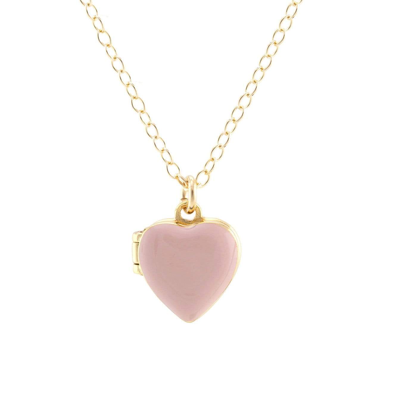 Kris Nations Heart Locket in Enamel