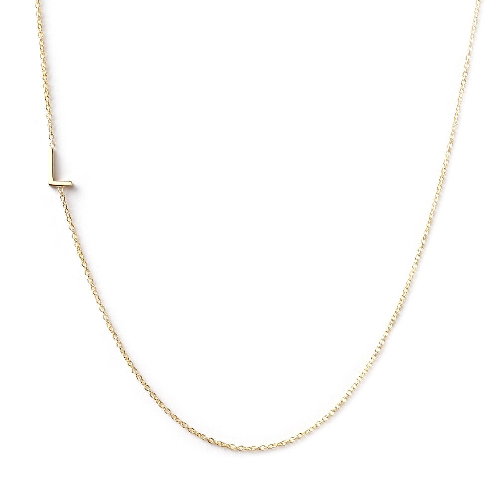 Maya Brenner 14K Gold Asymmetical Necklace