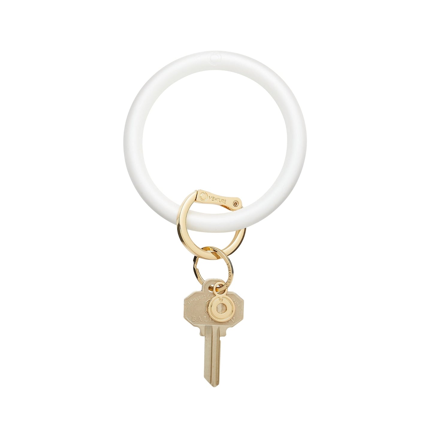 O-Venture Silicone Pearlized Key Ring